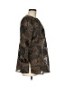 Etcetera Brown 3/4 Sleeve Blouse Size 8 - photo 4