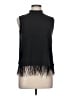Ava James Black Sleeveless Blouse Size L - photo 1