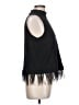Ava James Black Sleeveless Blouse Size L - photo 4