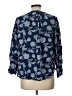 Misia Blue 3/4 Sleeve Blouse Size L - photo 2