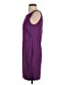 Zara Basic 100% Viscose Solid Purple Casual Dress Size S - photo 5