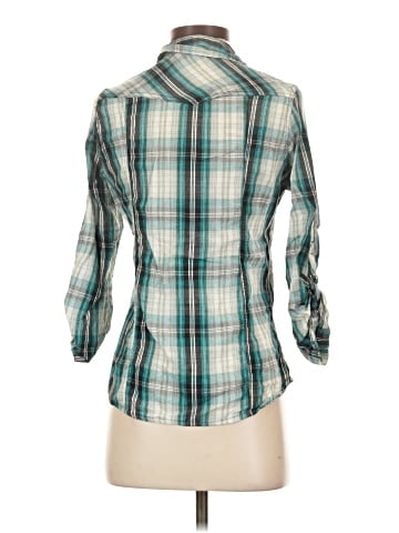 Love Potion 3/4 Sleeve Button-Down Shirt (view 2)