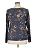 Jolt Gray Long Sleeve Top Size XL - photo 2