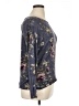 Jolt Gray Long Sleeve Top Size XL - photo 4