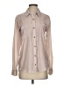 Splendid Metallic Tan Long Sleeve Button-Down Shirt Size S - photo 1
