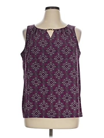 Dana Buchman Sleeveless Blouse (view 1)