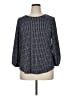 Adrianna Papell Blue 3/4 Sleeve Blouse Size XL - photo 1