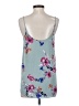 Pink Republic 100% Polyester Blue Sleeveless Blouse Size S - photo 2