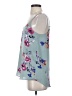 Pink Republic 100% Polyester Blue Sleeveless Blouse Size S - photo 5