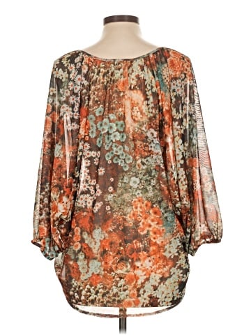 Mystree 3/4 Sleeve Blouse (view 2)