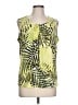 Kasper Green Sleeveless Blouse Size L - photo 1