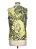 Kasper Green Sleeveless Blouse Size L - photo 2