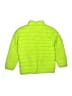 Gymboree 100% Nylon Solid Green Snow Jacket Size 7 - 8 - photo 2