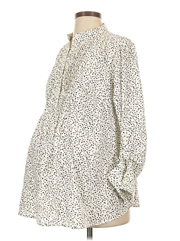 Isabel Maternity Long Sleeve Turtleneck (view 1)