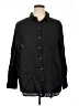 Gap 100% Linen Solid Black Long Sleeve Button-Down Shirt Size XL - photo 1