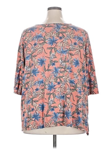 Woman Within 3/4 Sleeve Top (view 2)
