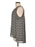 DR2 100% Polyester Black Sleeveless Blouse Size L - photo 5