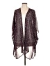 Lane Bryant 100% Polyester Burgundy Cardigan Size 10 - 16 Plus - photo 1