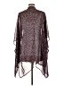Lane Bryant 100% Polyester Burgundy Cardigan Size 10 - 16 Plus - photo 2