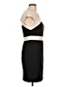 C. Luce Color Block Black Cocktail Dress Size L - photo 4