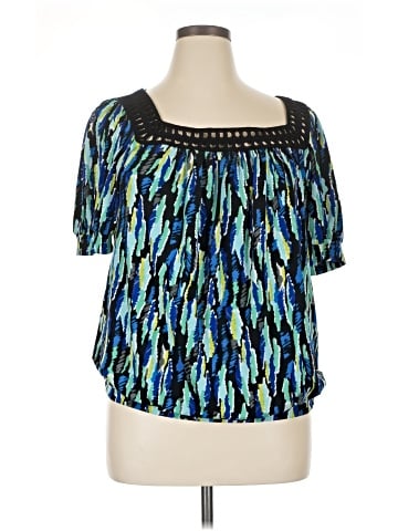 Harve Benard Short Sleeve Blouse (view 1)