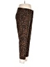 Old Navy Animal Print Brown Casual Pants Size 12R - photo 4