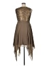 Venus 100% Polyester Brown Cocktail Dress Size 14 - photo 2