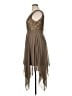 Venus 100% Polyester Brown Cocktail Dress Size 14 - photo 5