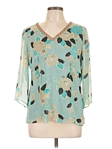 Style&Co 3/4 Sleeve Blouse (view 1)