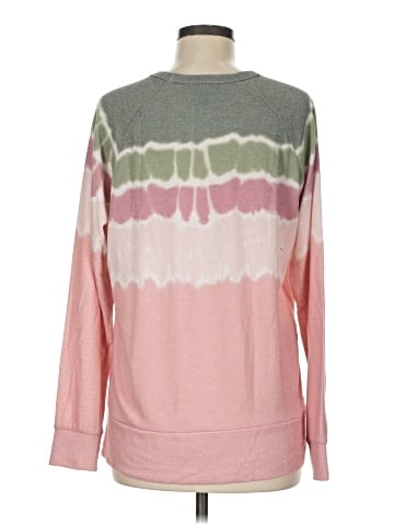 Aqua Long Sleeve T-Shirt (view 2)