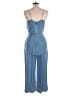 Maison Jules Solid Blue Jumpsuit Size 6 - photo 2