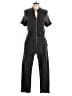 David Lerner 100% Cotton Solid Black Jumpsuit Size M - photo 1