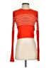 Billabong Stripes Orange Pullover Sweater Size S - photo 1