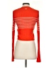Billabong Stripes Orange Pullover Sweater Size S - photo 2