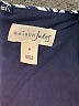Maison Jules 100% Polyester Paisley Blue Casual Dress Size 8 - photo 7