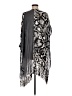 Say What? 100% Rayon Gray Kimono One size - photo 2