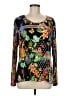 Johnny Was Black Long Sleeve Blouse Size M - photo 1