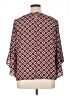 Kasper 100% Polyester Burgundy 3/4 Sleeve Blouse Size XL - photo 2