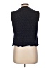 St. John Blue Cardigan Size L - photo 2