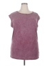 Torrid Purple Short Sleeve Top Size 3X Plus (3) - photo 1