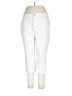Chaps 100% Polyester White Jeans Size 14 - photo 1