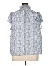 1.State Blue Short Sleeve Blouse Size 1X - photo 2