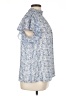 1.State Blue Short Sleeve Blouse Size 1X - photo 4