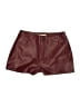Judith March 100% Polyester Houndstooth Burgundy Shorts Size S - photo 1