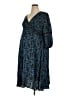 Hatch 100% Viscose Paisley Blue Casual Dress Size XL Maternity (4) - photo 1