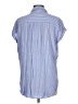 Talula 100% Rayon Stripes Blue Sleeveless Button-Down Shirt Size L - photo 2