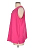 Ninety 100% Polyester Pink Sleeveless Blouse Size L - photo 5