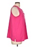 Ninety 100% Polyester Pink Sleeveless Blouse Size L - photo 4