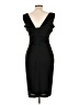David Meister 100% Polyester Solid Black Cocktail Dress Size 12 - photo 2