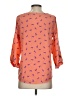 Everly Orange 3/4 Sleeve Blouse Size S - photo 2
